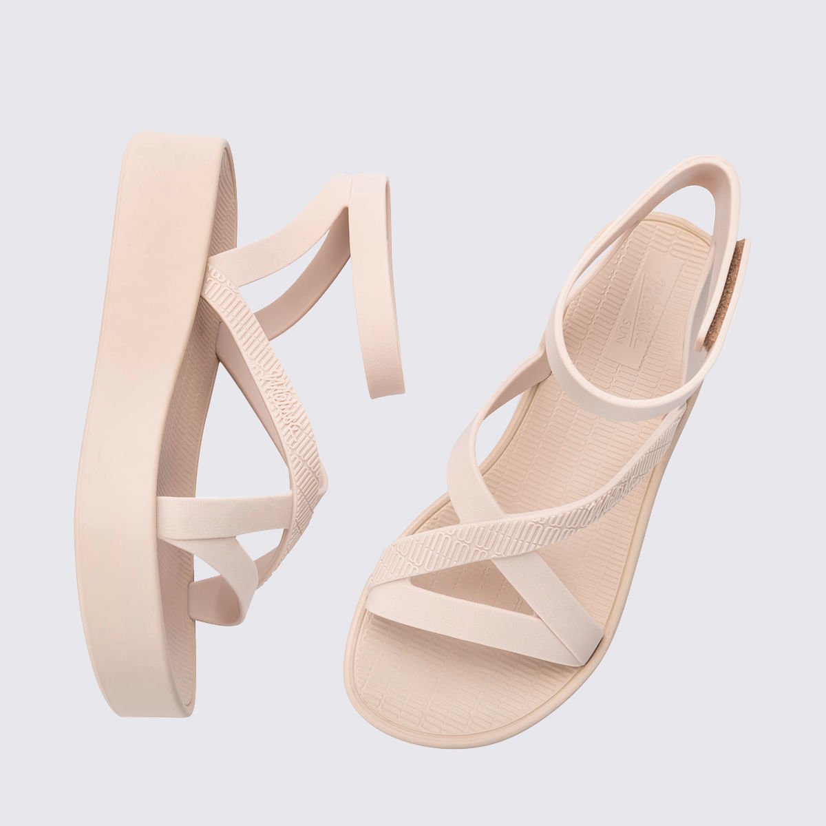 Melissa Sun Barra Platform Bege 36065 Bege 4