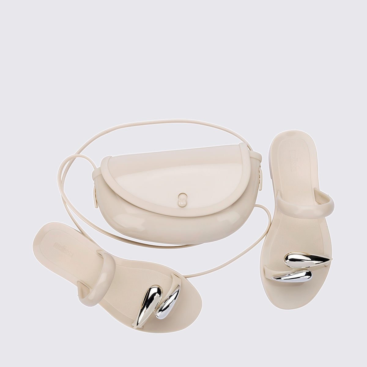 Melissa + Bolsa Eden Bege 37943 Bege 5