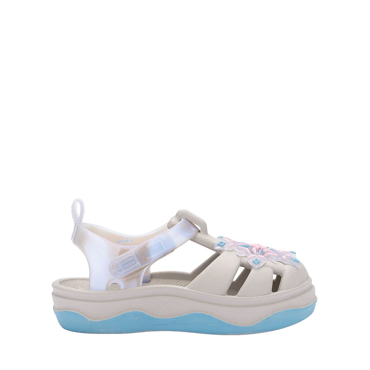 Mini Melissa Zig + Disney Baby Bege Azul 37346
