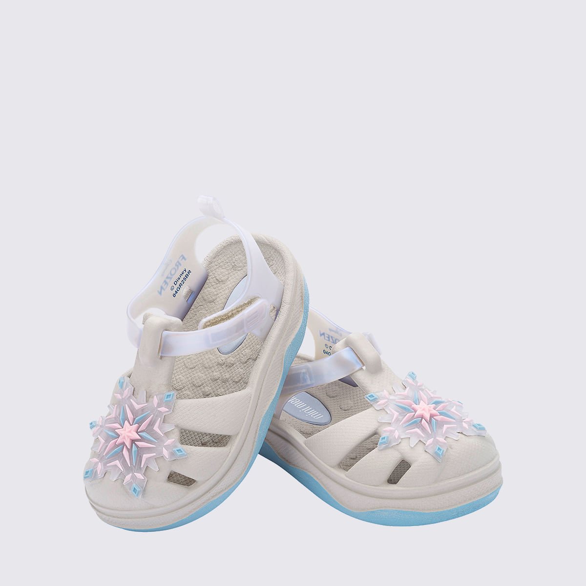 Mini Melissa Zig + Disney Baby Bege Azul 37346 Bege 4