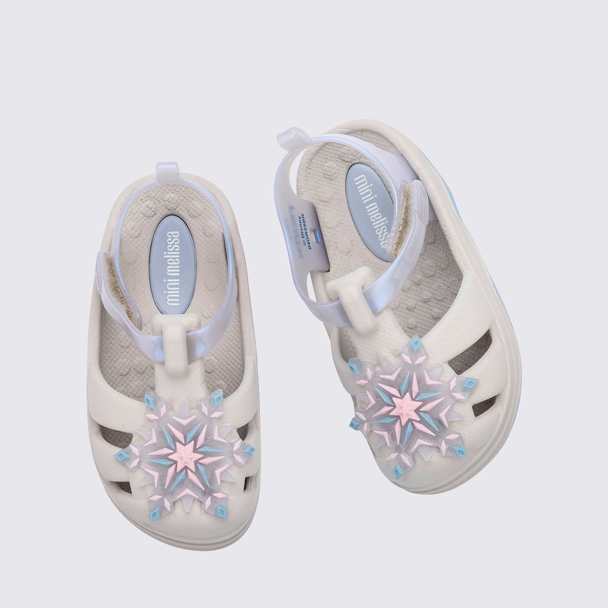 Mini Melissa Zig + Disney Baby Bege Azul 37346 Bege 5