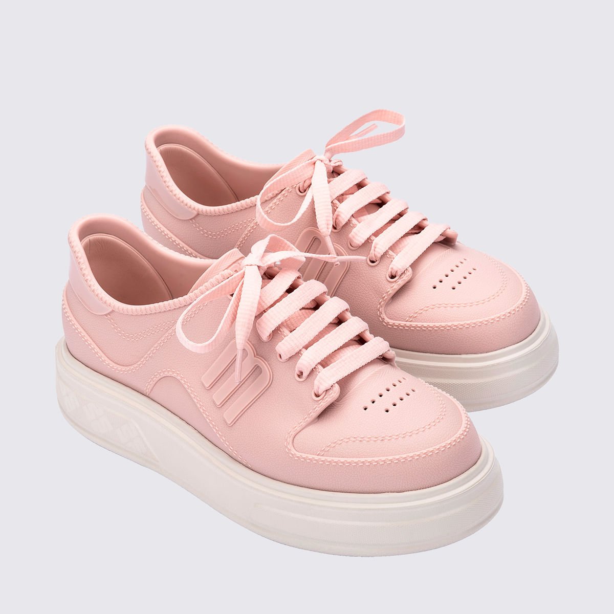 Melissa Bold Sneaker Bege Rosa 36131 Rosa 3