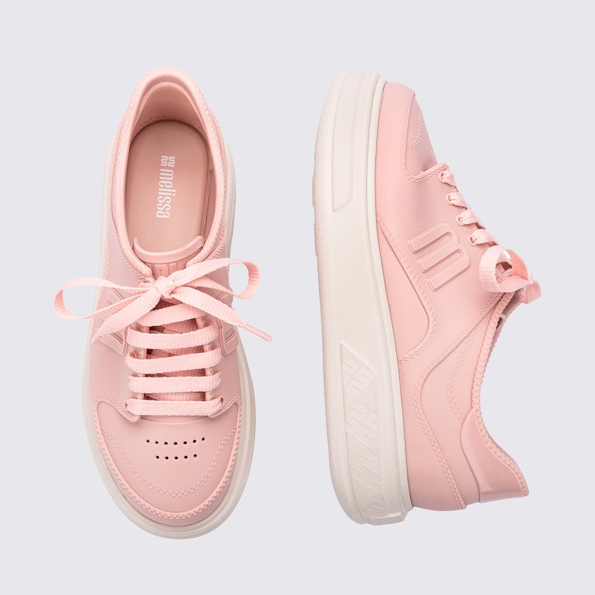 Melissa Bold Sneaker Bege Rosa 36131 Rosa 4