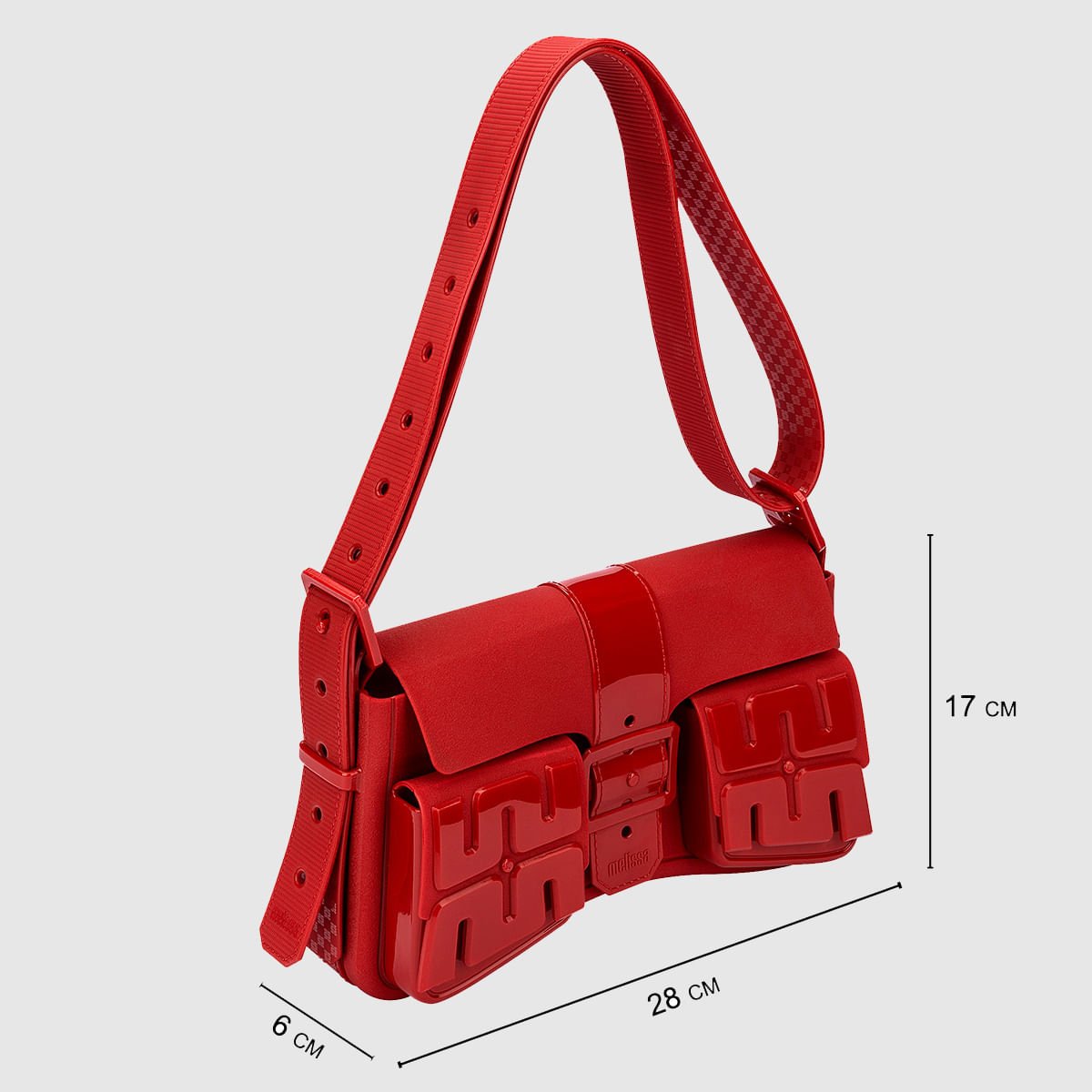 Melissa Cargo Bag Vermelho 34474 Vermelho 6