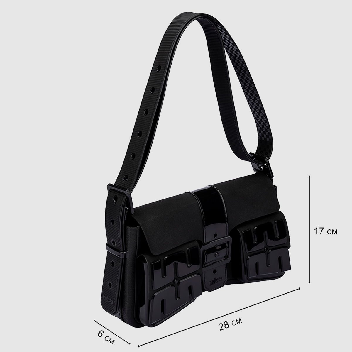 Melissa Cargo Bag Preto 34474 Preto 6