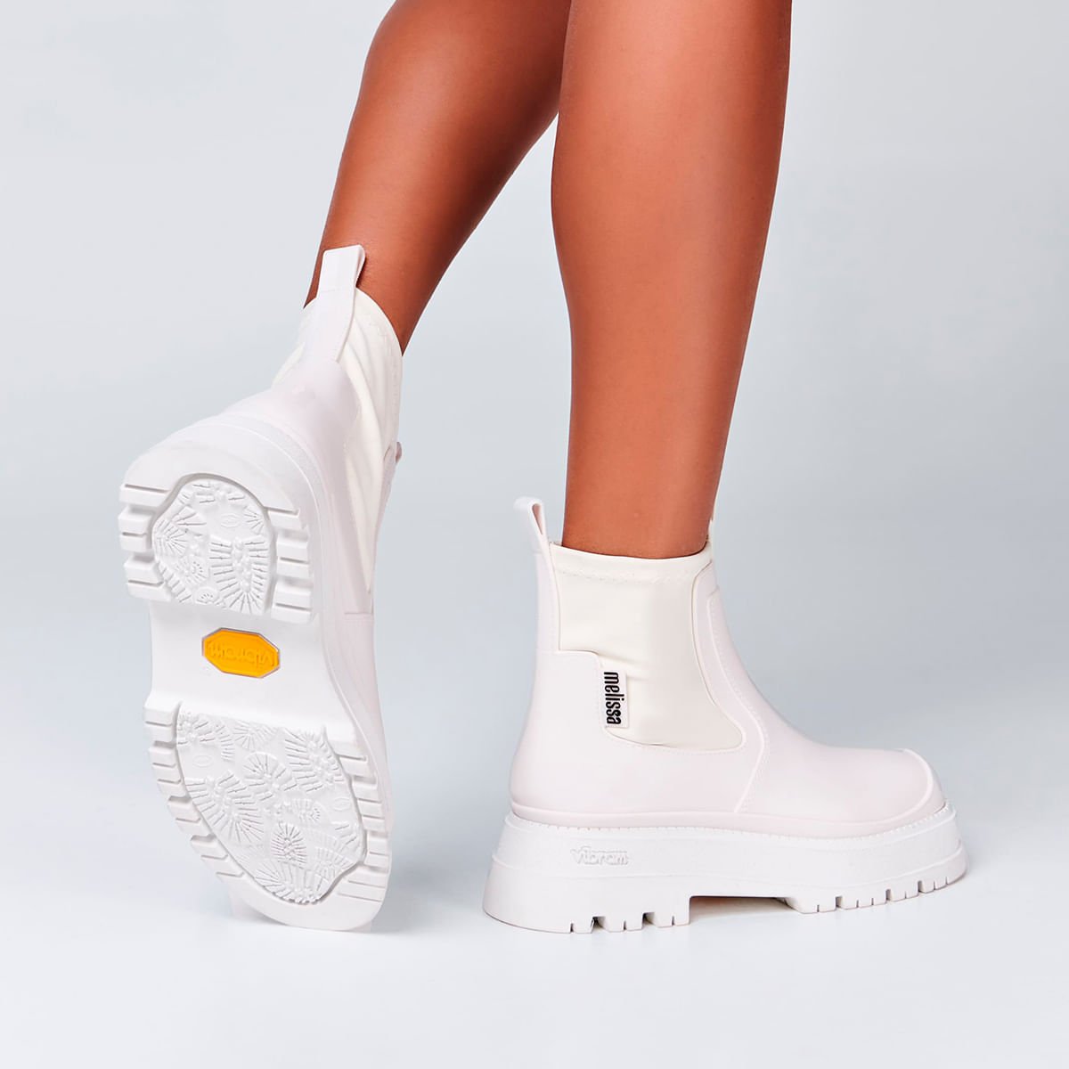 Melissa Drip Boot Branco 33871 Branco 6