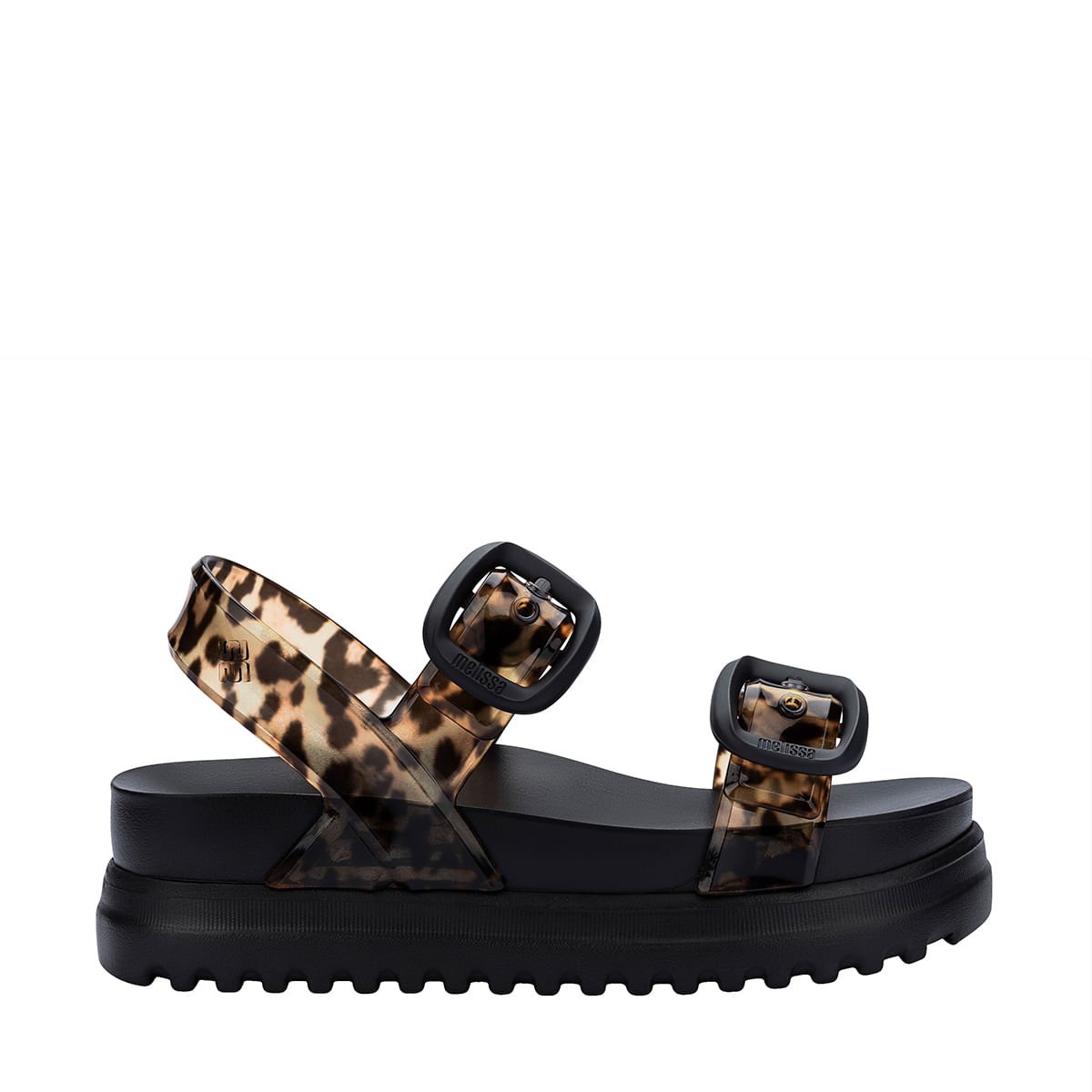 Melissa Cozy Sandal Platform Preto Marrom 38077