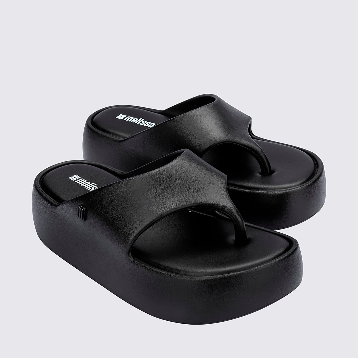 Melissa Free Platform Thong Preto 36088 Preto 3