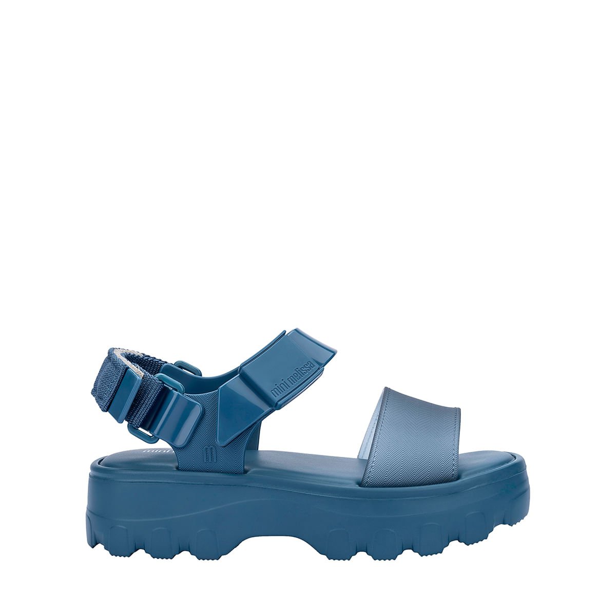 Mini Melissa Kick Off Sandal Infantil Azul 35692A