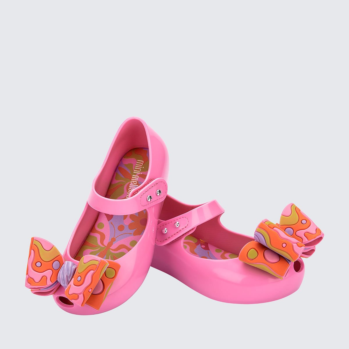 Mini Melissa Ultragirl Wonderland Baby Rosa Laranja 36183 Rosa 4