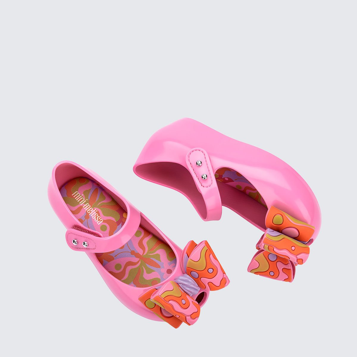 Mini Melissa Ultragirl Wonderland Baby Rosa Laranja 36183 Rosa 5