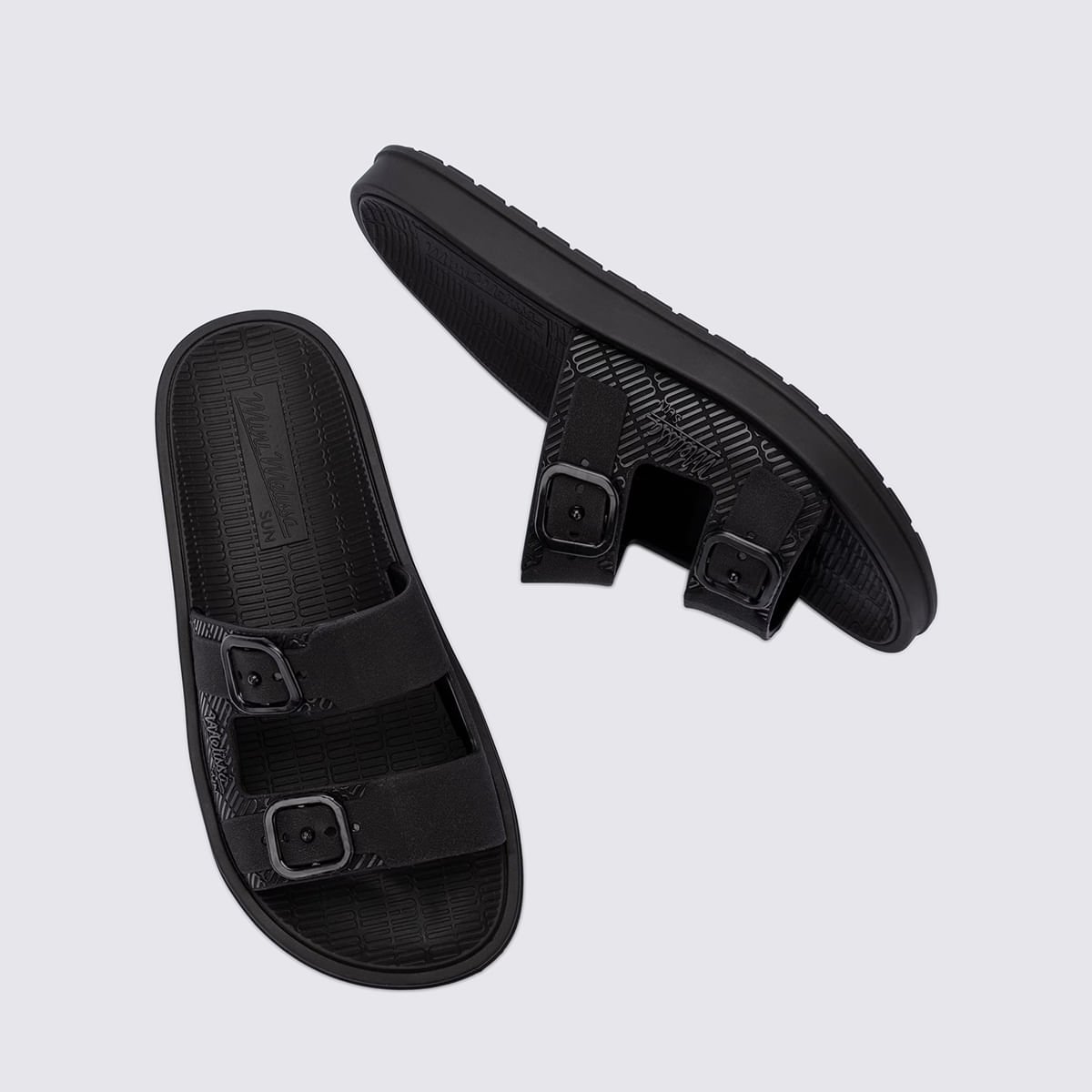 Mini Melissa Sun Cruise Infantil Preto 37111 Preto 3