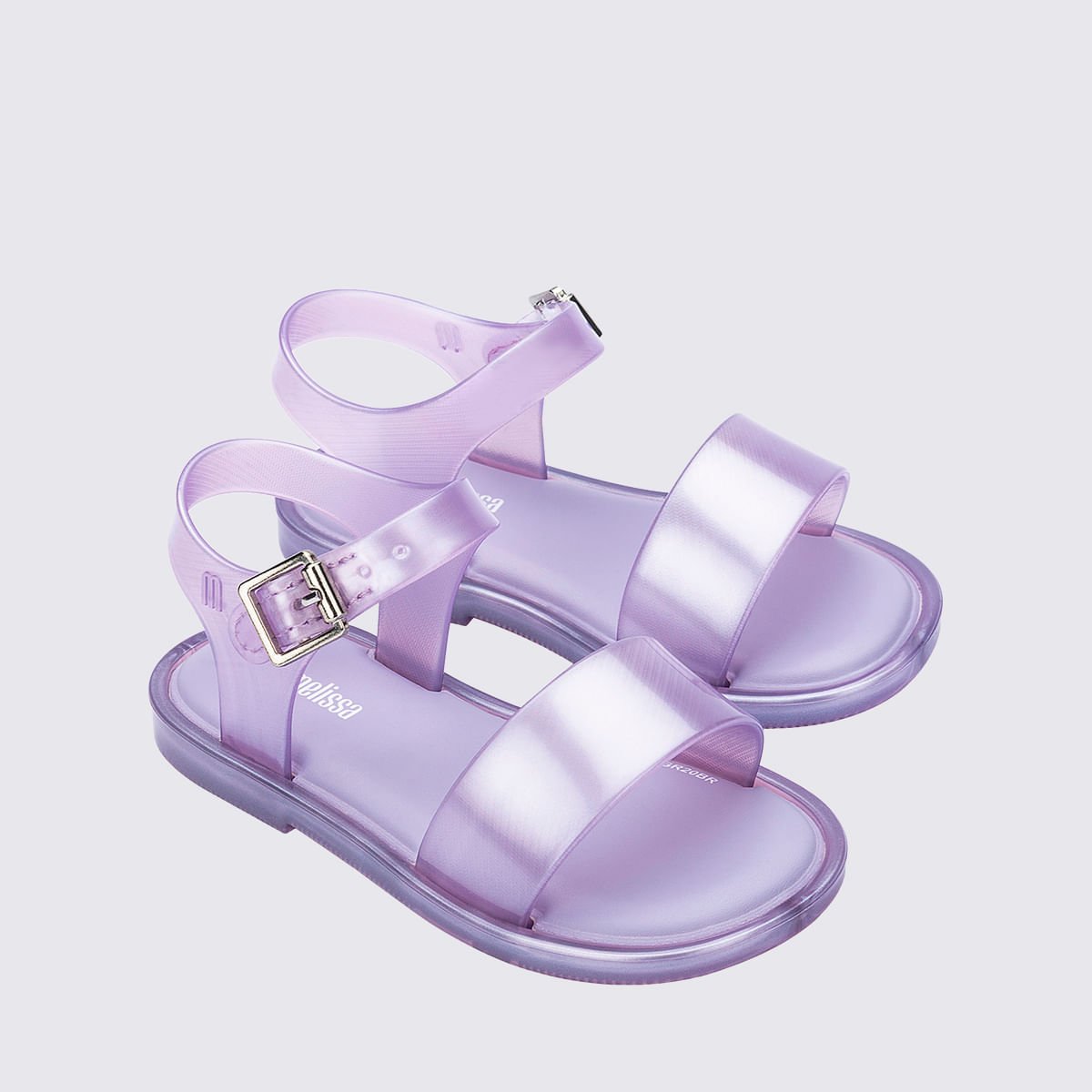 Mini Melissa Mar Sandal IV Baby Lilás Perolado 32633 Lilás 3