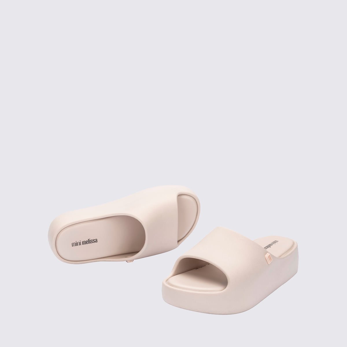 Mini Melissa Free Platform Slide Infantil Bege 37805 Bege 4