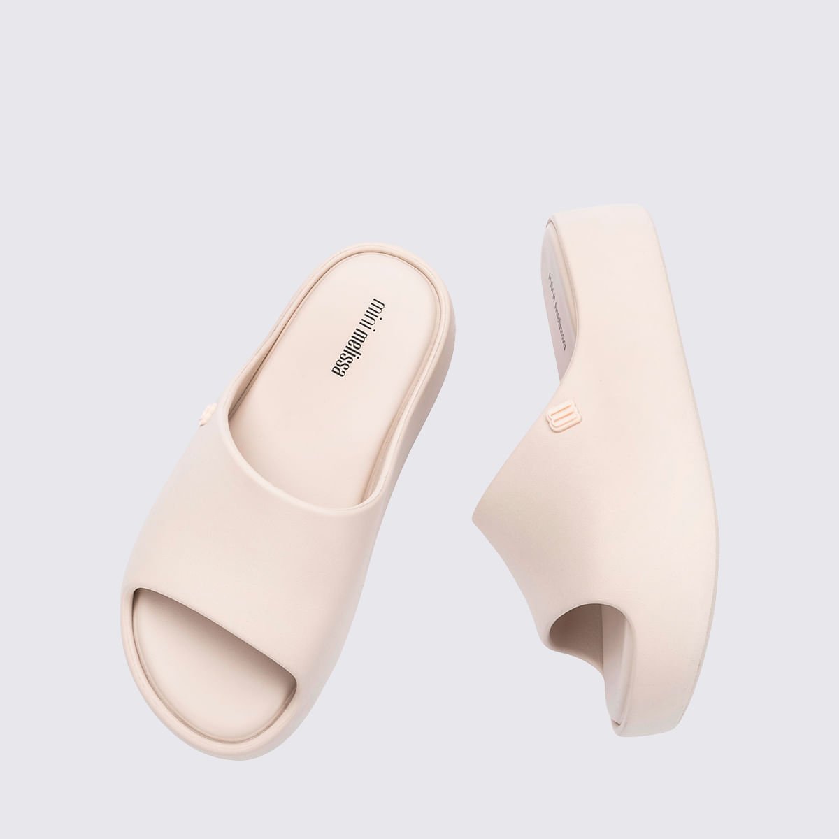 Mini Melissa Free Platform Slide Infantil Bege 37805 Bege 5
