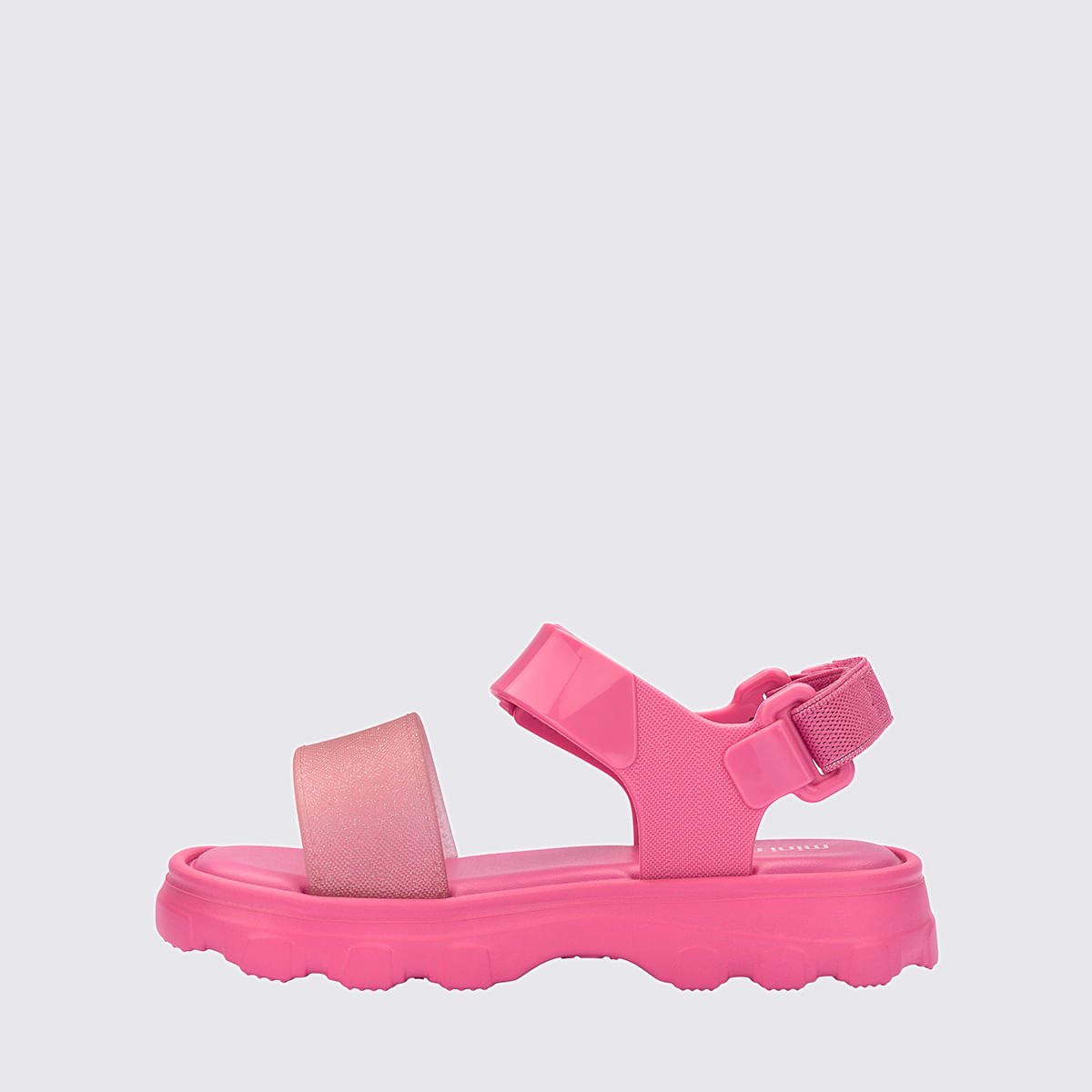Mini Melissa Kick Off Sandal Baby Rosa Glitter 35935 Rosa 2
