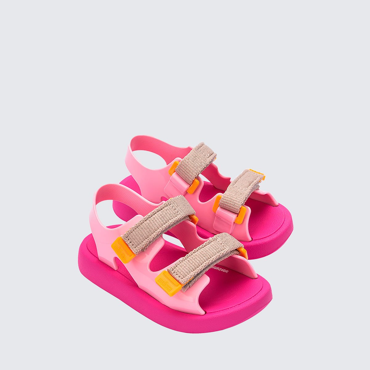 Mini Melissa Mix Baby Rosa Bege 35915 Rosa 3