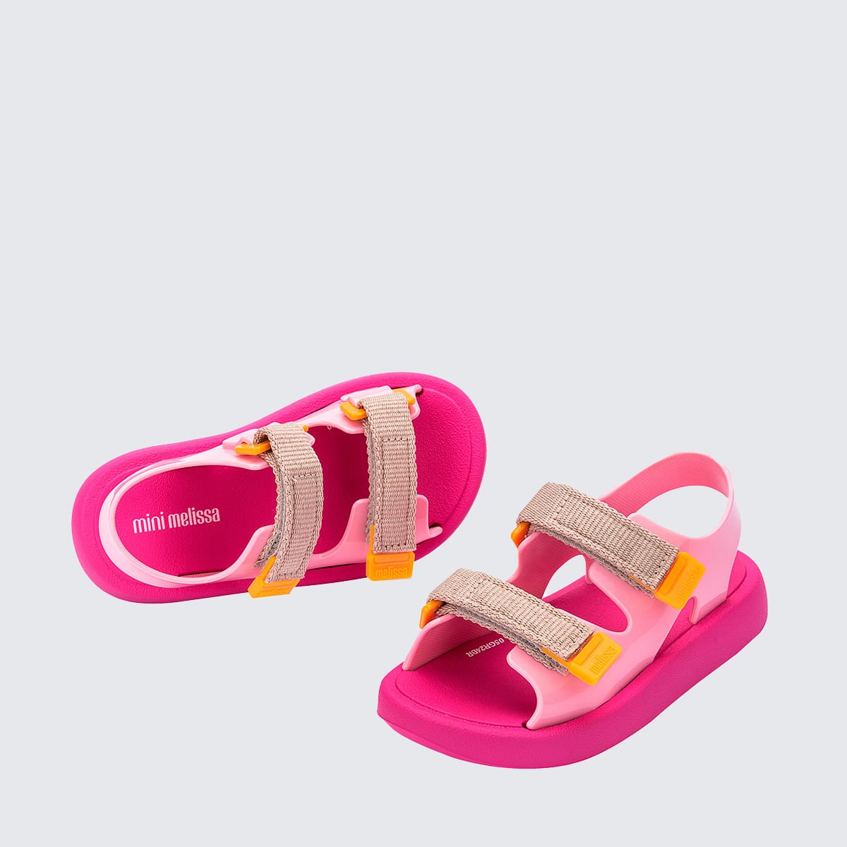 Mini Melissa Mix Baby Rosa Bege 35915 Rosa 4
