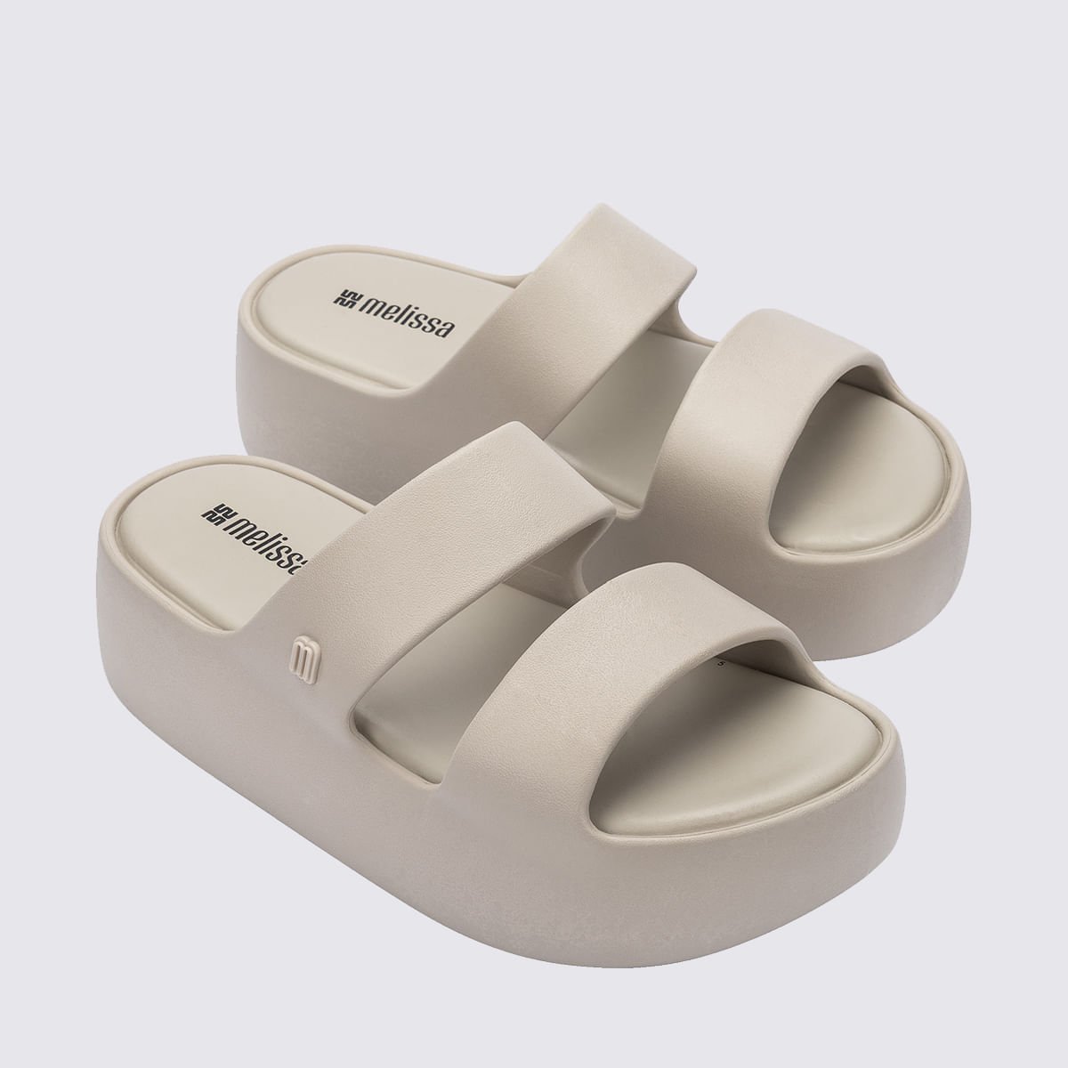 Melissa Free Line Platform Bege 37824 Branco 3