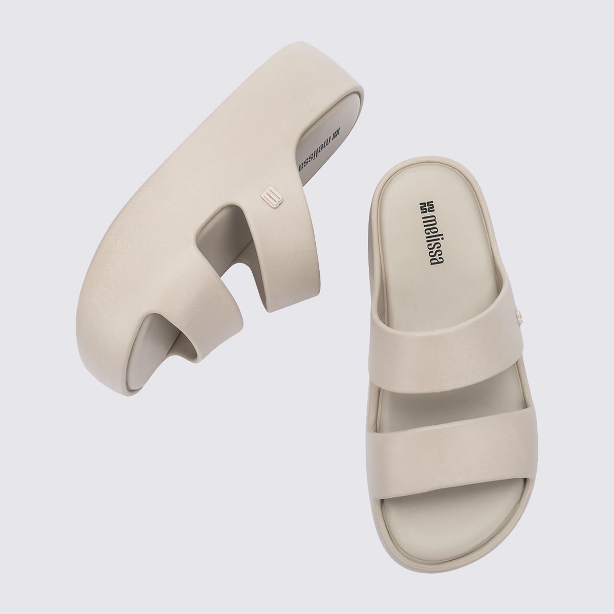 Melissa Free Line Platform Bege 37824 Branco 5