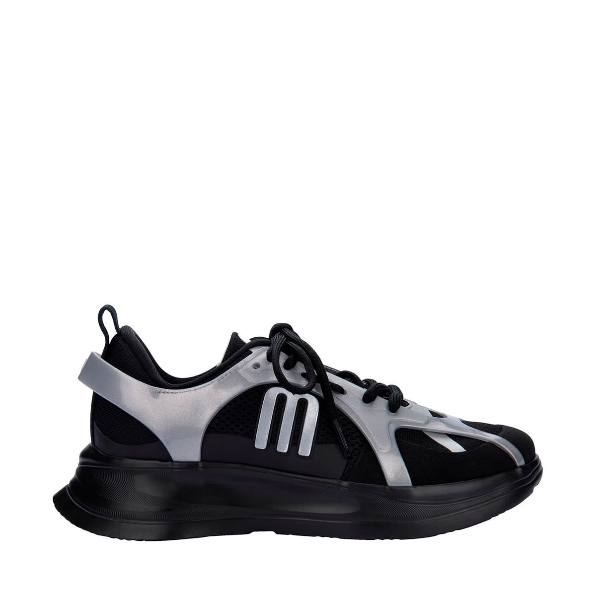 Melissa X Beat I Preto Prata 39505 Preto