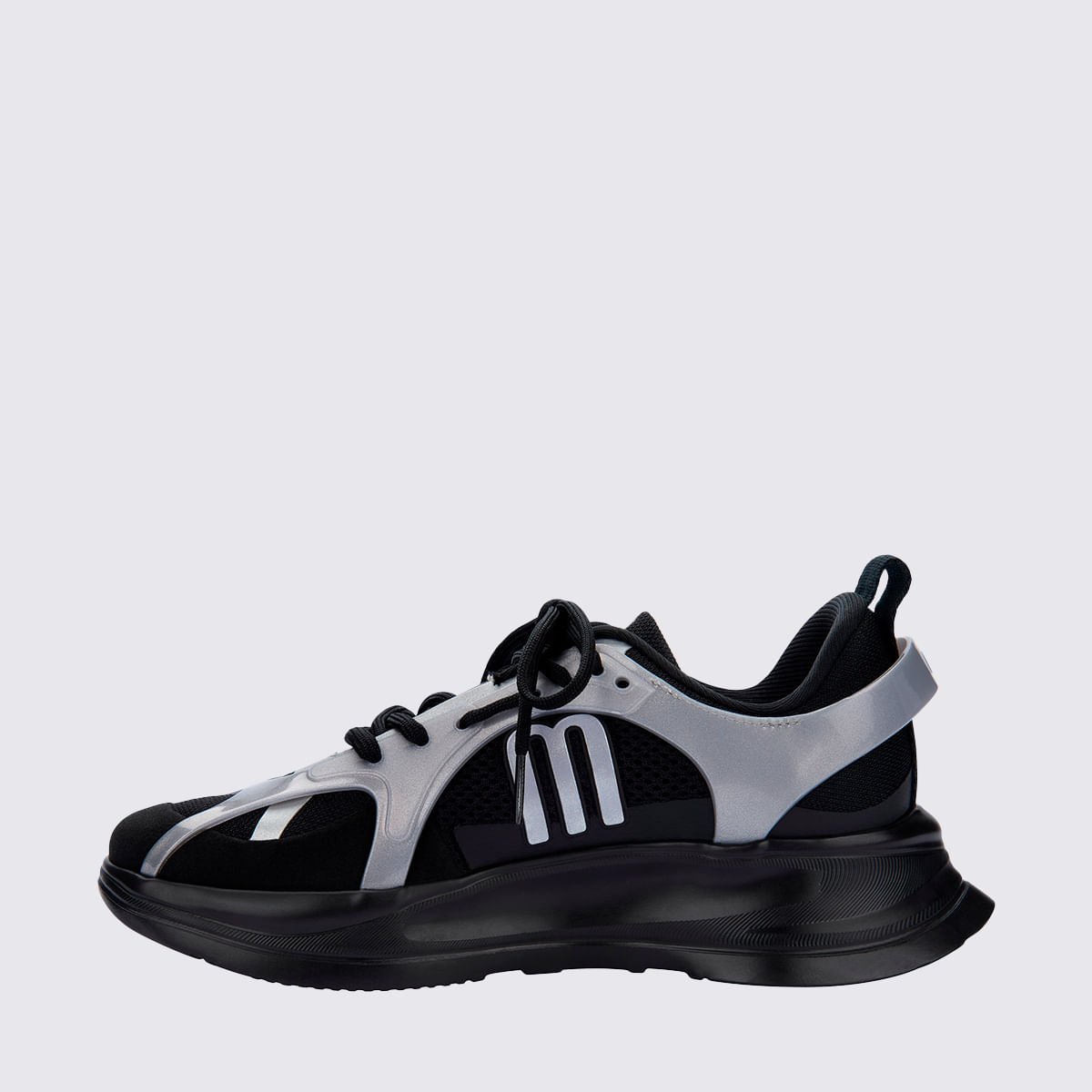 Melissa X Beat I Preto Prata 39505 Preto