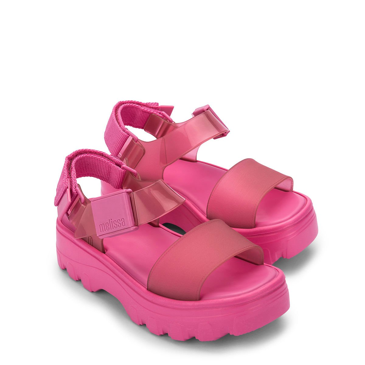 Melissa Kick Off Sandal Rosa Transparente 32823RT Rosa 2