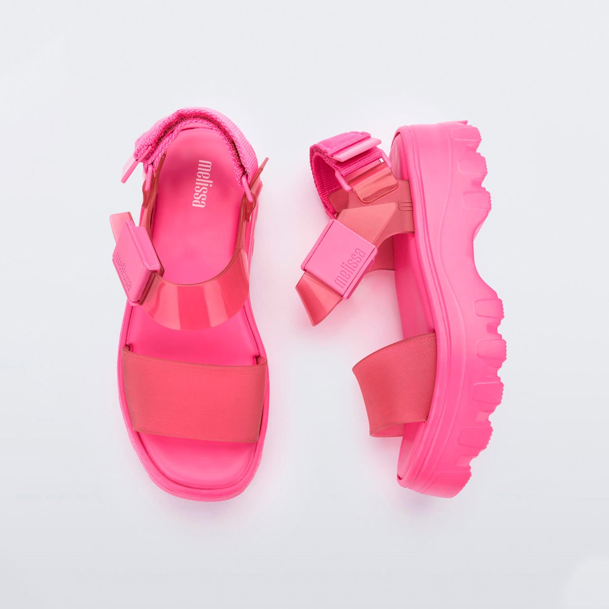 Melissa Kick Off Sandal Rosa Transparente 32823RT Rosa 3