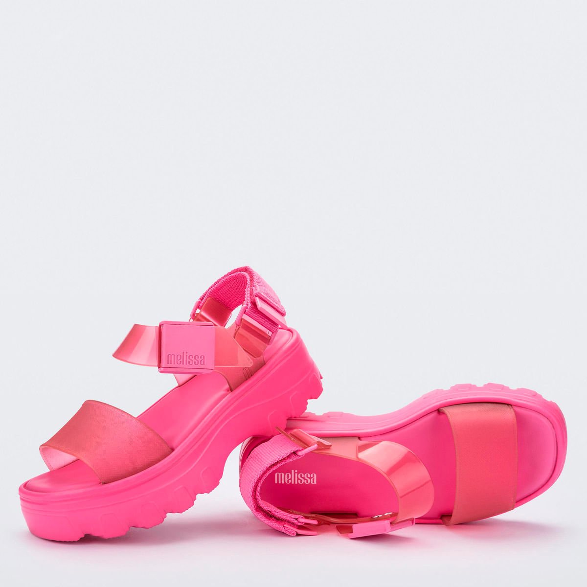Melissa Kick Off Sandal Rosa Transparente 32823RT Rosa 4