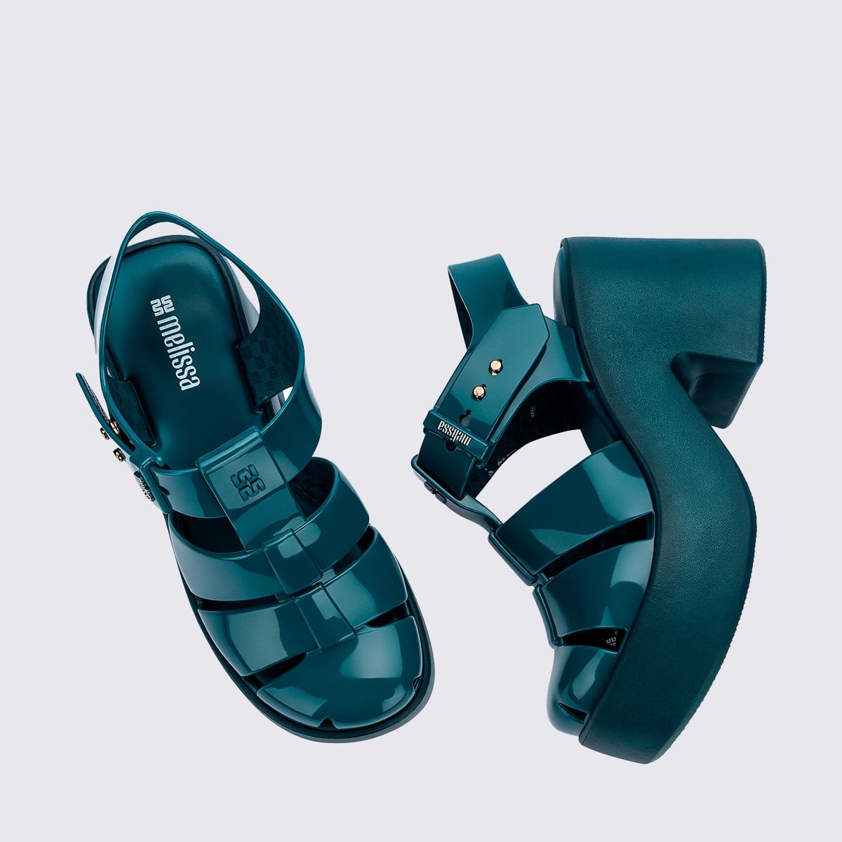 Melissa Lulu Azul 36106 Azul Esverdeado 4