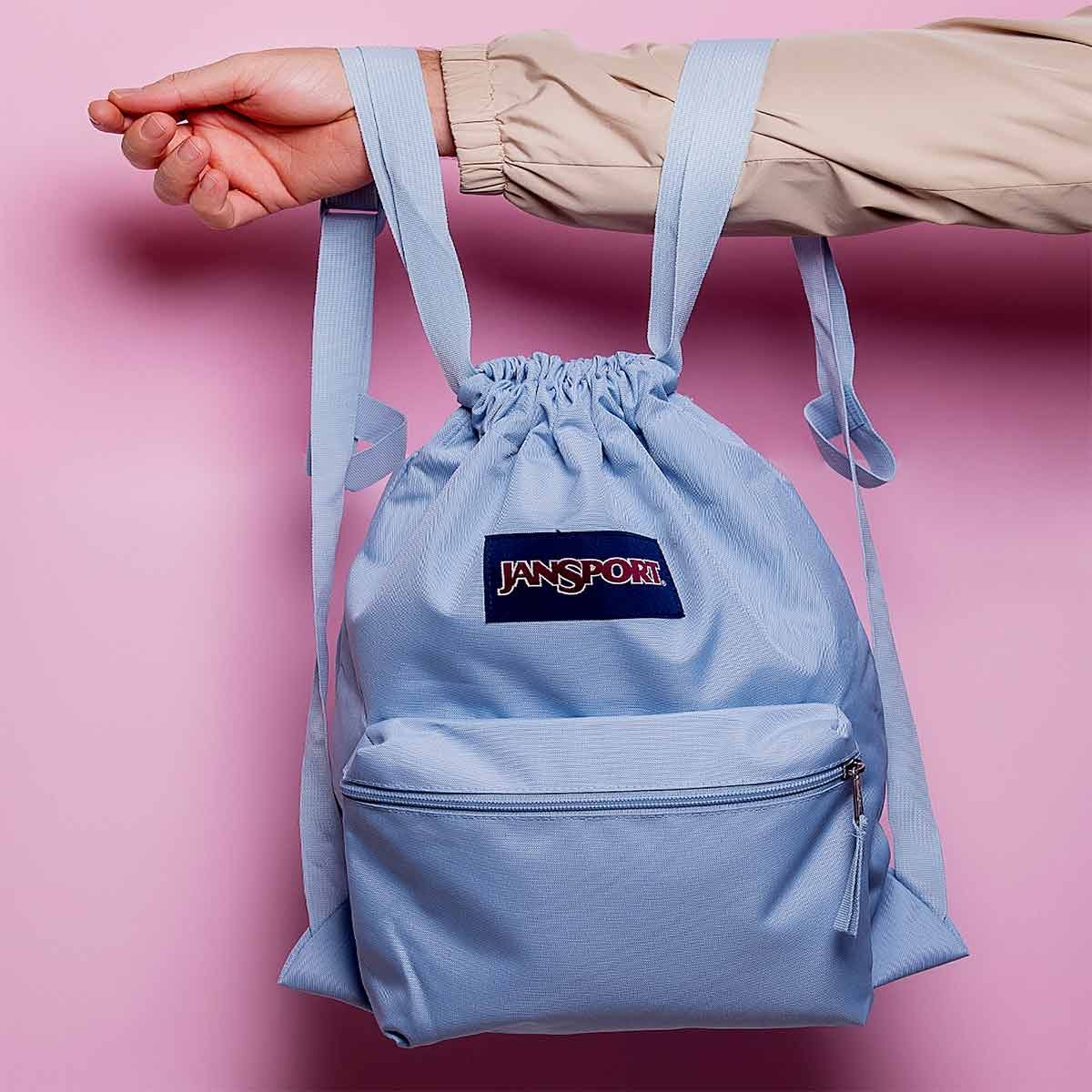 Mochila JanSport Draw Sack Blue Dusk 83LQ7G7 Azul 8