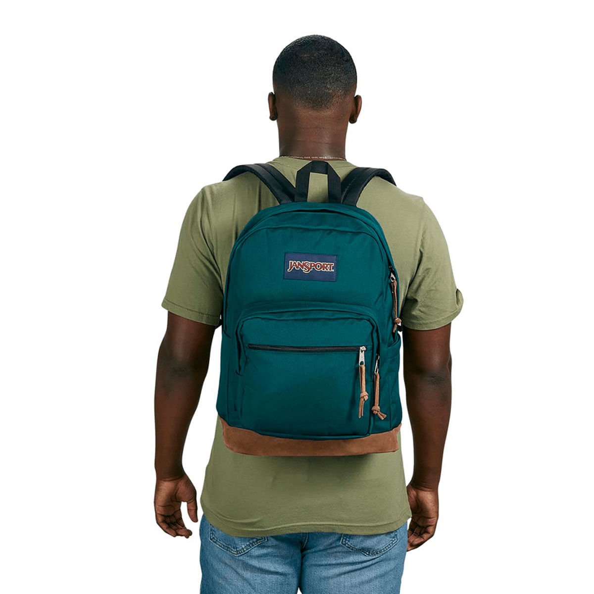 Mochila Jansport Right Pack Deep Juniper 4QVA7F7 Verde 6