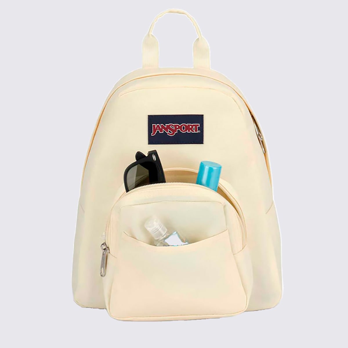 Mini Mochila Jansport Half Pint Coconut TDH67S1 Bege 4