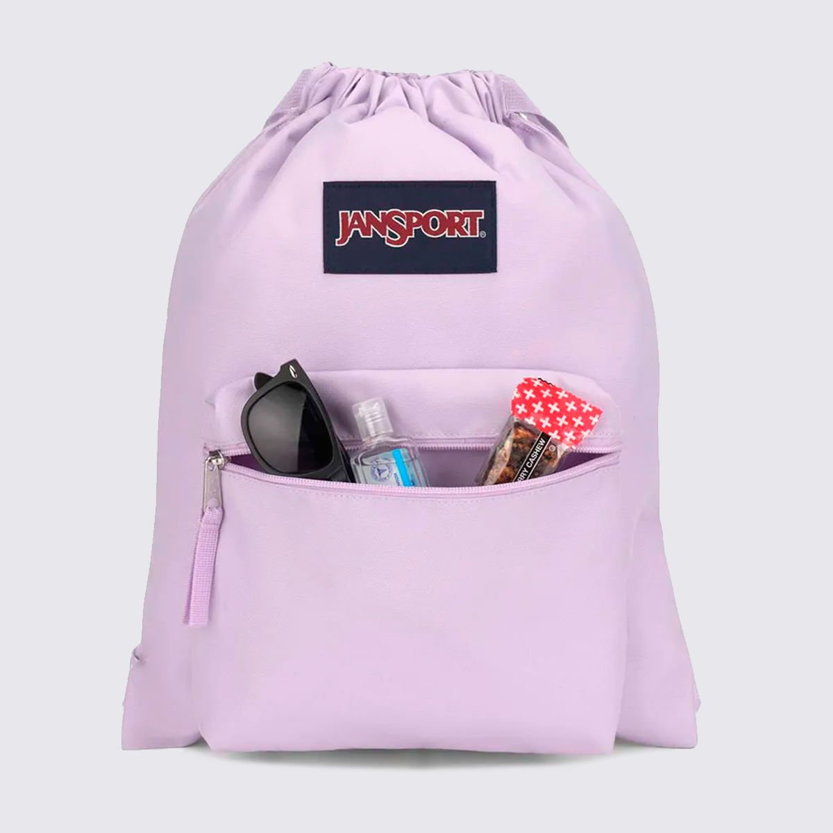 Mochila JanSport Draw Sack Pastel Lilac 83LQ5M9 Lilás 3