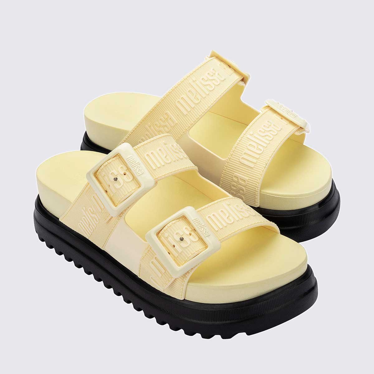 Melissa Cozy M Lover Platform Bege Preto 35977 Bege 3