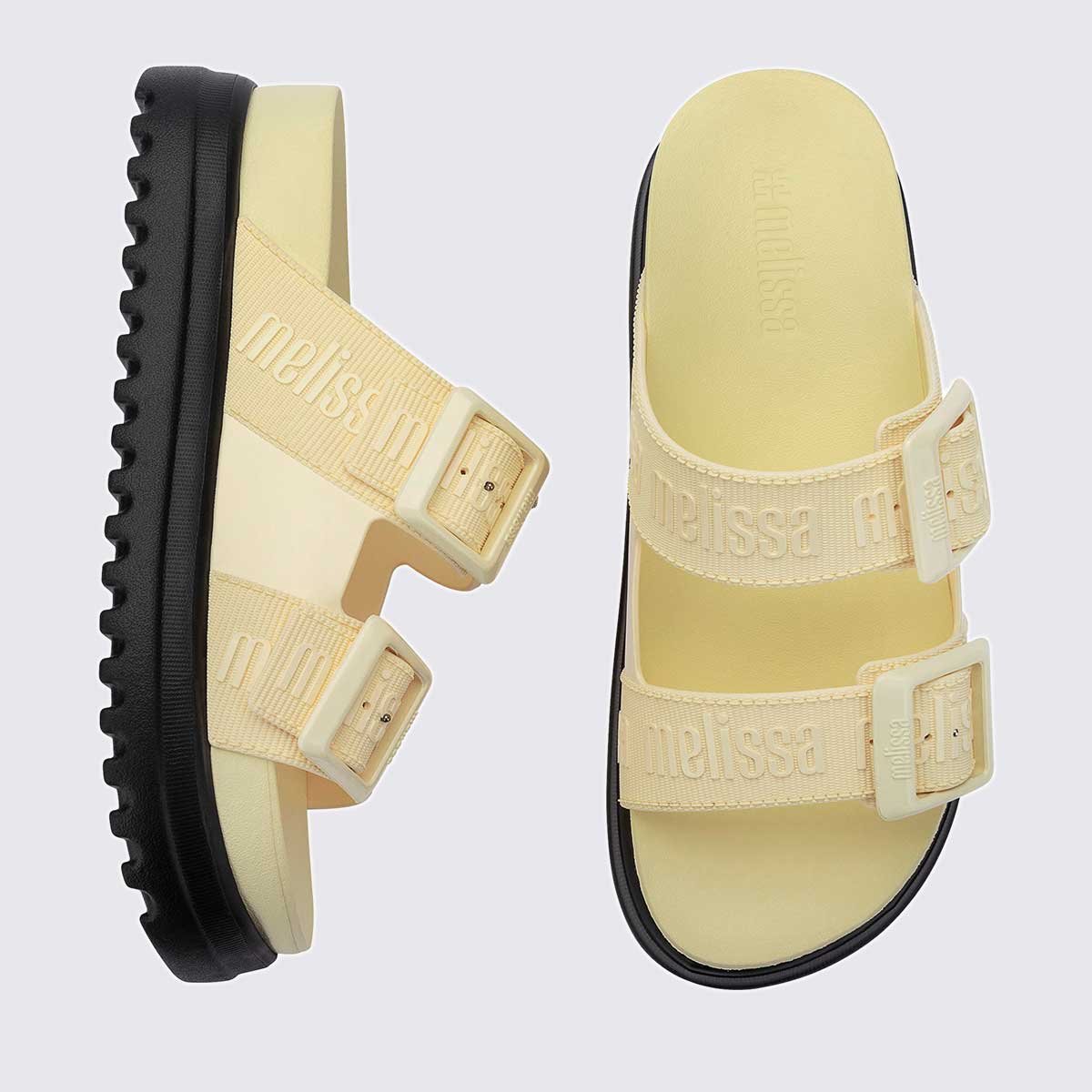 Melissa Cozy M Lover Platform Bege Preto 35977 Bege 5