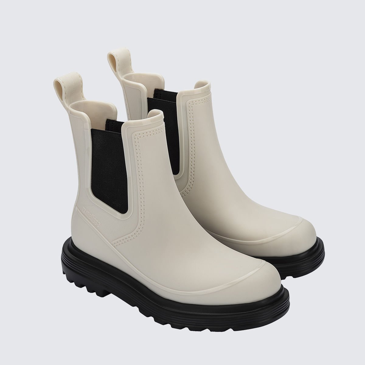 Melissa Noir Boot Preto Bege 37990 Bege 3