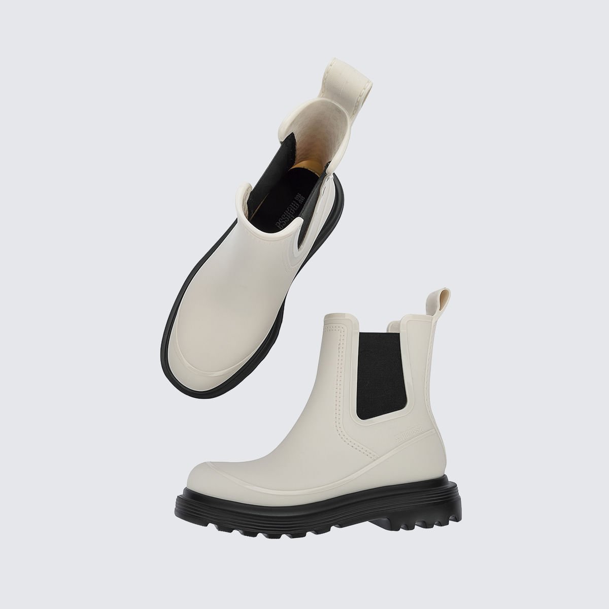 Melissa Noir Boot Preto Bege 37990 Bege 5