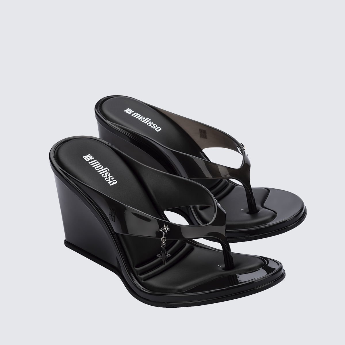 Melissa Nabeela Preto Transparente 38083 Preto 3