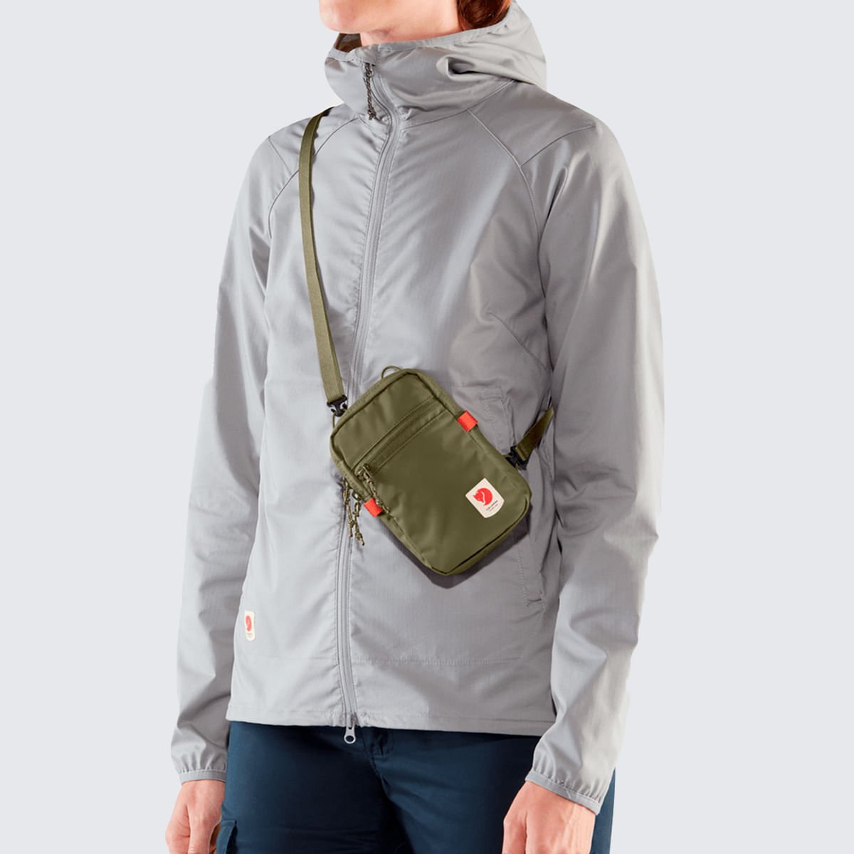 Bolsa Fjällräven Transversal High Coast Pocket Verde F23226620 Verde 3
