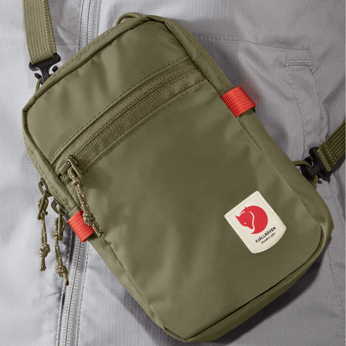 Bolsa Fjällräven Transversal High Coast Pocket Verde F23226623 Verde 4