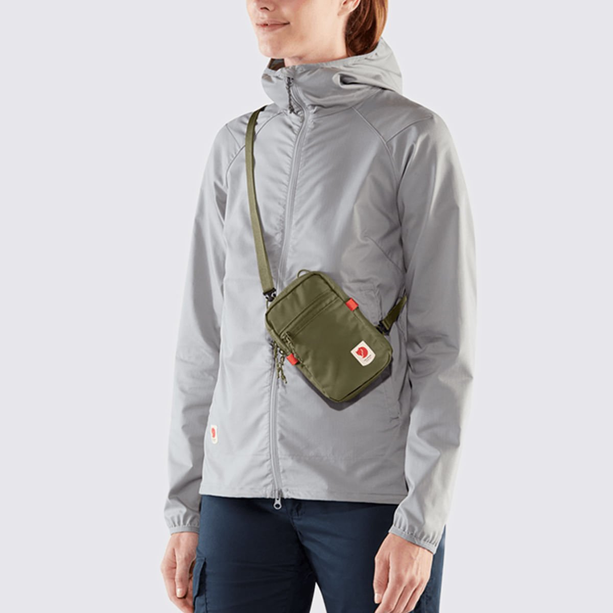 Bolsa Fjällräven Transversal High Coast Pocket Verde F23226623 Verde 5