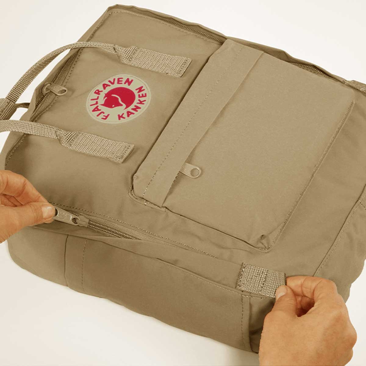 Mochila Fjällräven Kånken Clássica Bege F23510221 Bege 4
