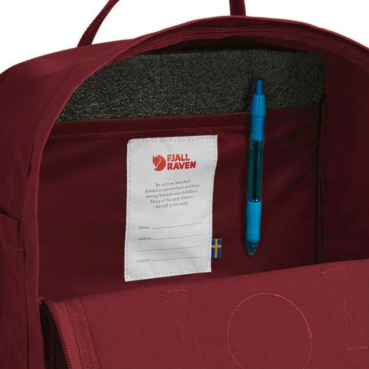 Mochila Fjällräven Kånken Clássica Vermelho F23510326 Vermelho 4