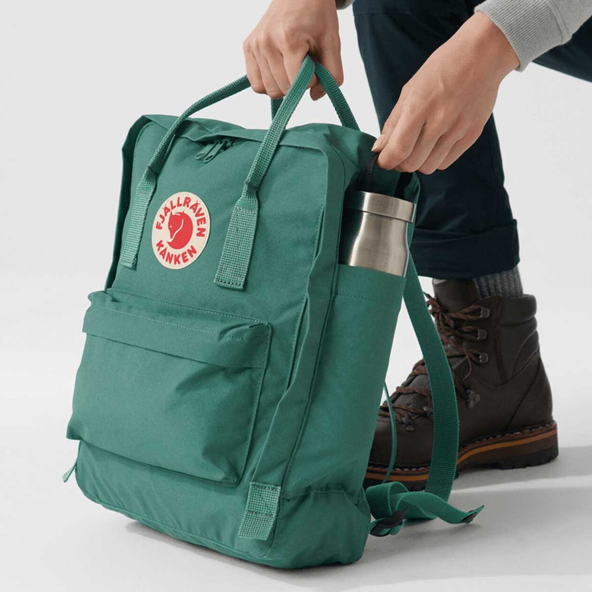 Mochila Fjällräven Kånken Clássica Verde F23510667 Verde 6