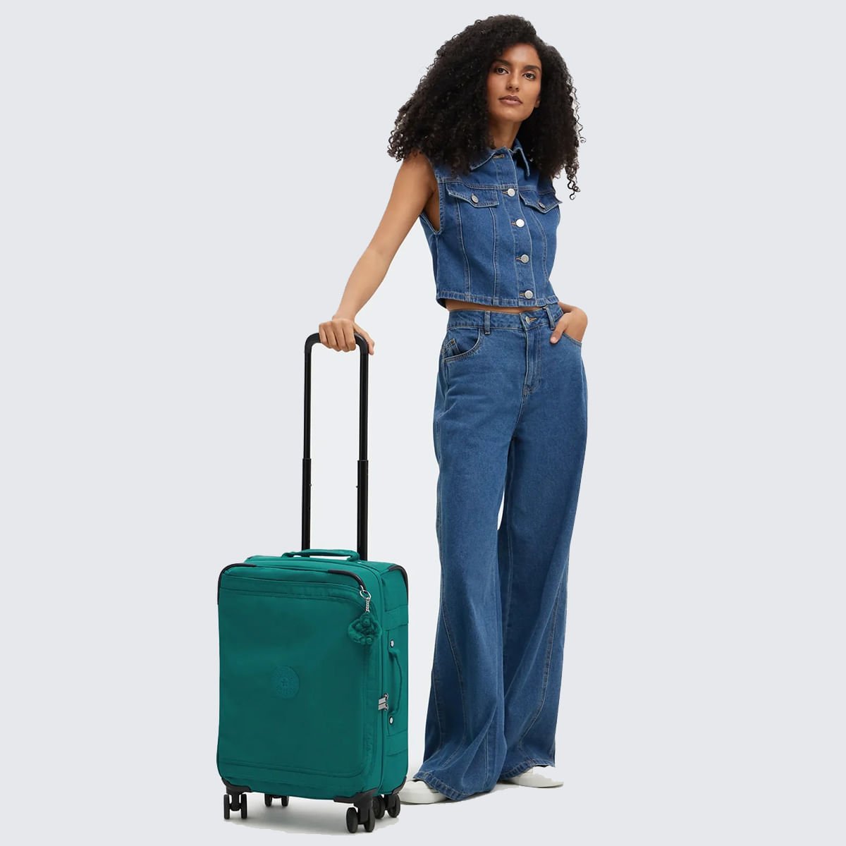 Mala Kipling Spontaneous S Verde I55089NY Verde 8