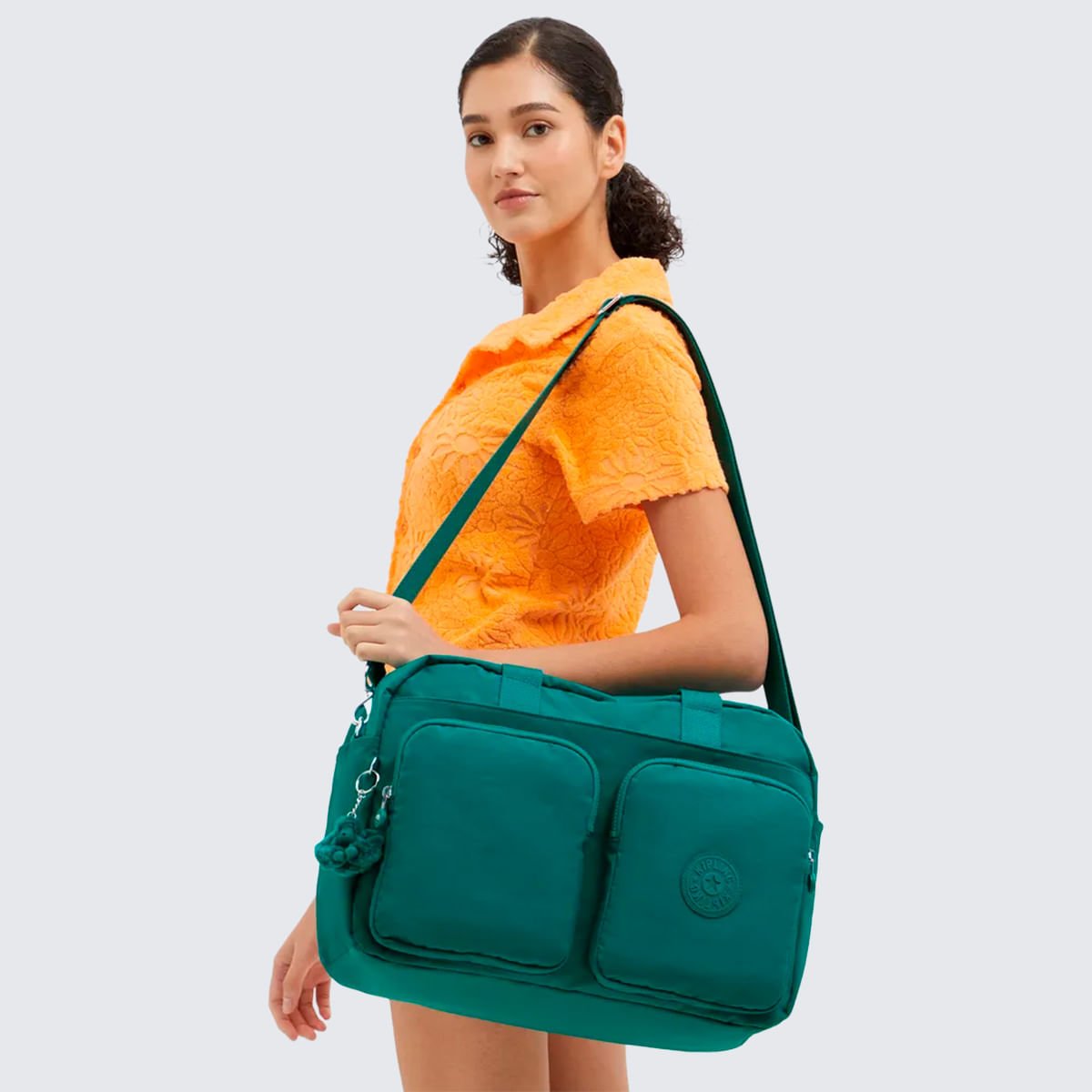 Bolsa Kipling Defea XL Verde I39589NY Verde 8