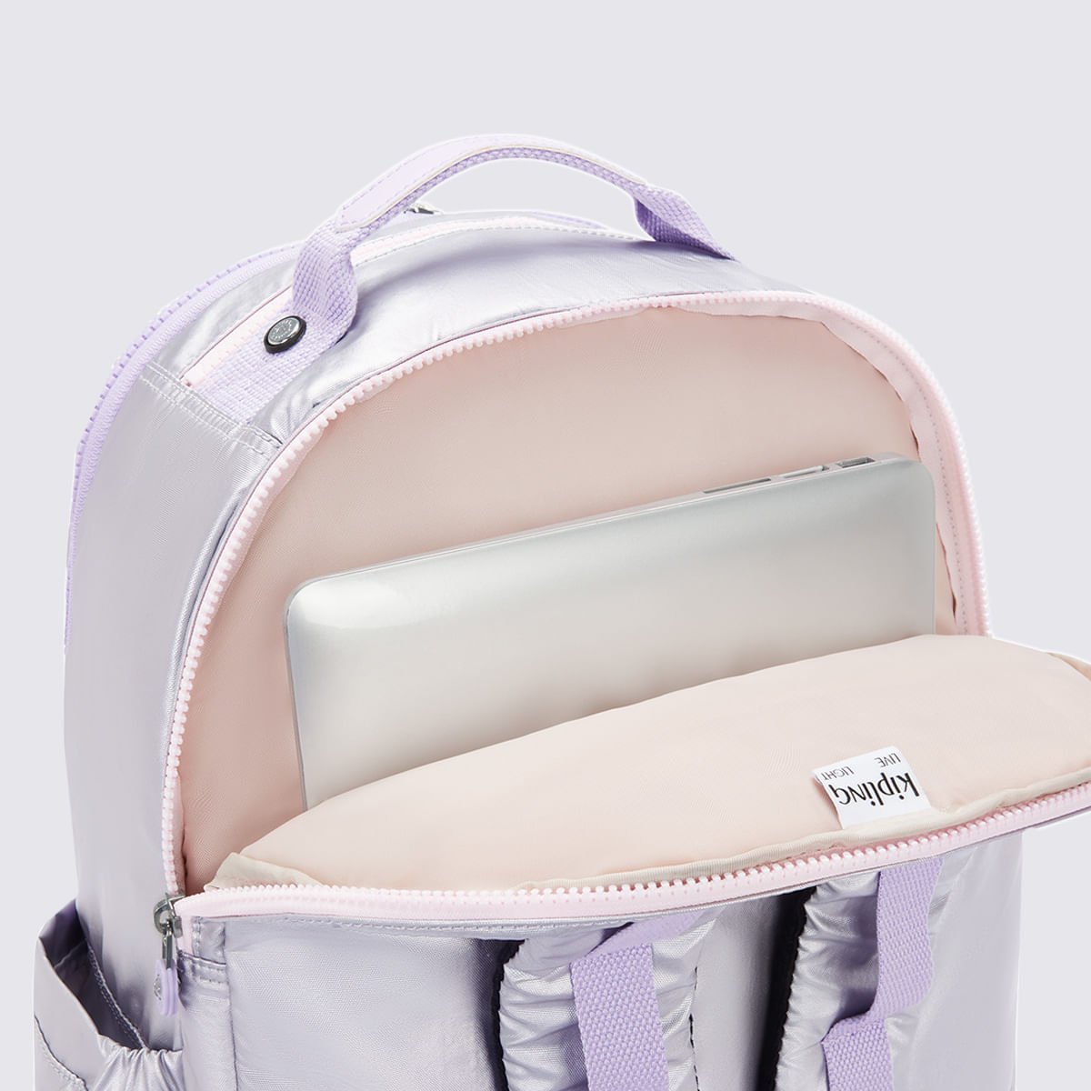 Mochila Kipling Seoul XL Prata I734054M Prata 5