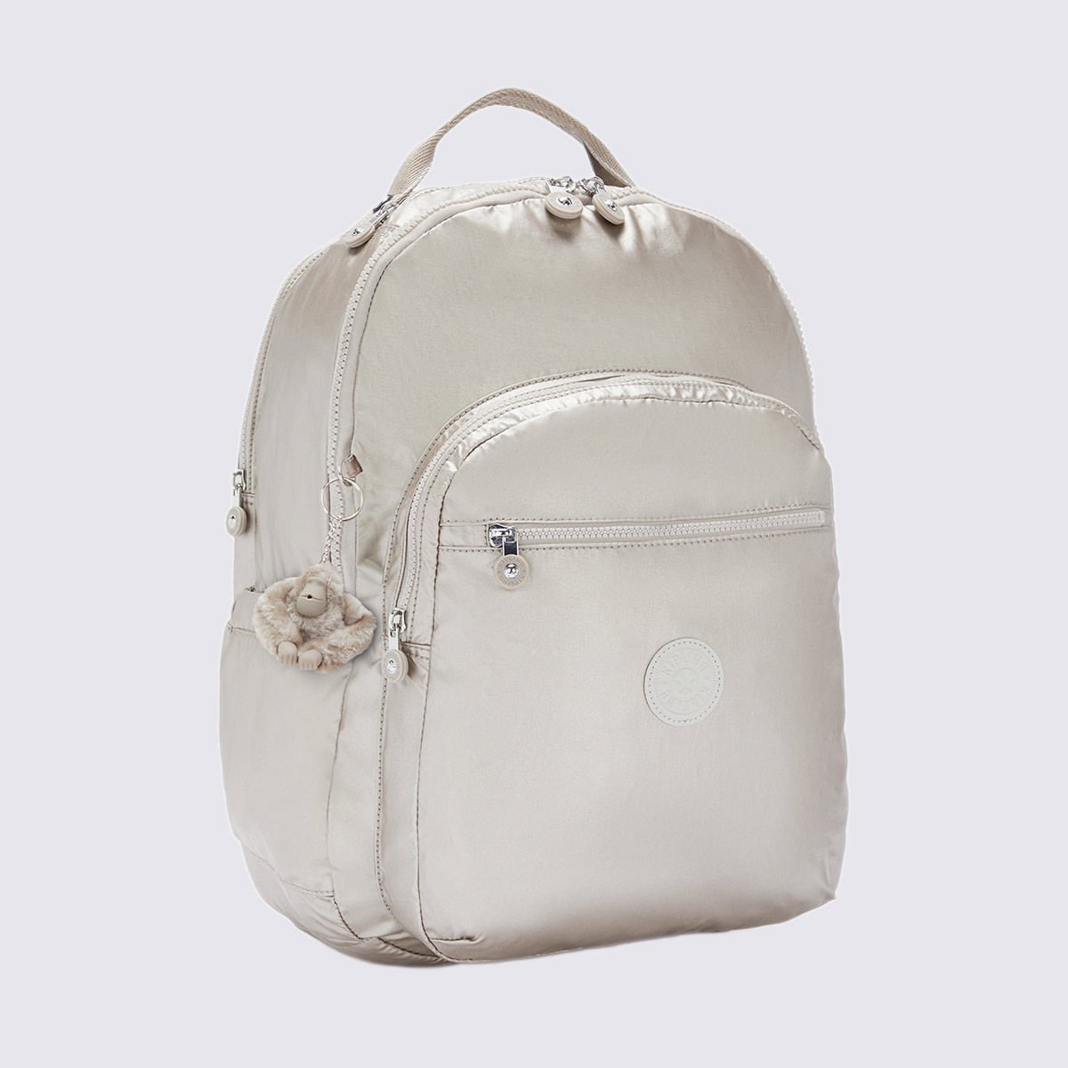 Mochila Kipling Seoul XL Dourado I532348I Dourado 4