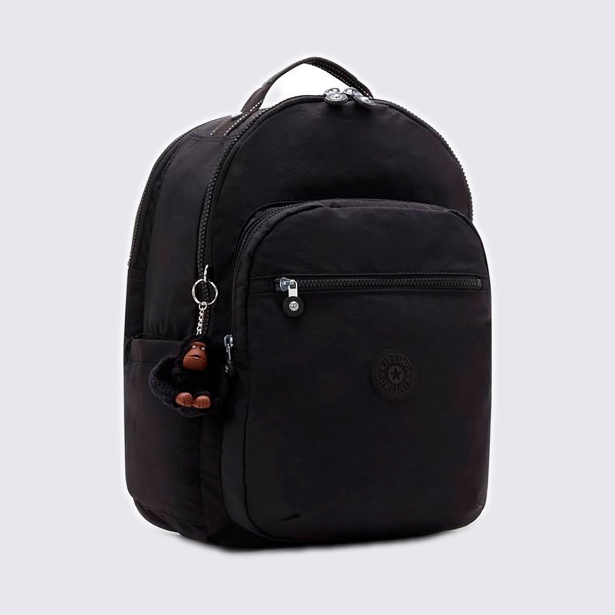 Mochila Kipling Seoul College Preto I7974J99 Preto 3
